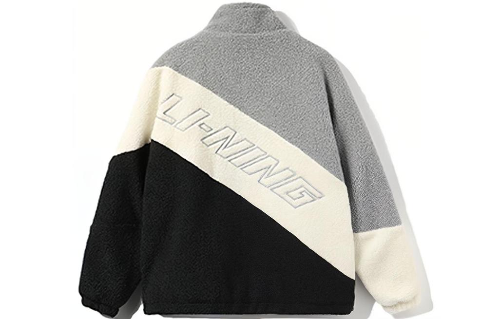 Li Ning Velvet feel Coat Unisex Stone Gray AFMR494-1