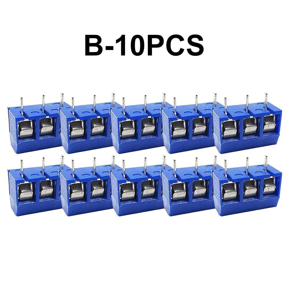 

Efficient Wiring Options with 5 0mm Pitch For PCB Terminal Block Connector (10PCS) For KF301 Straight Pin 234P