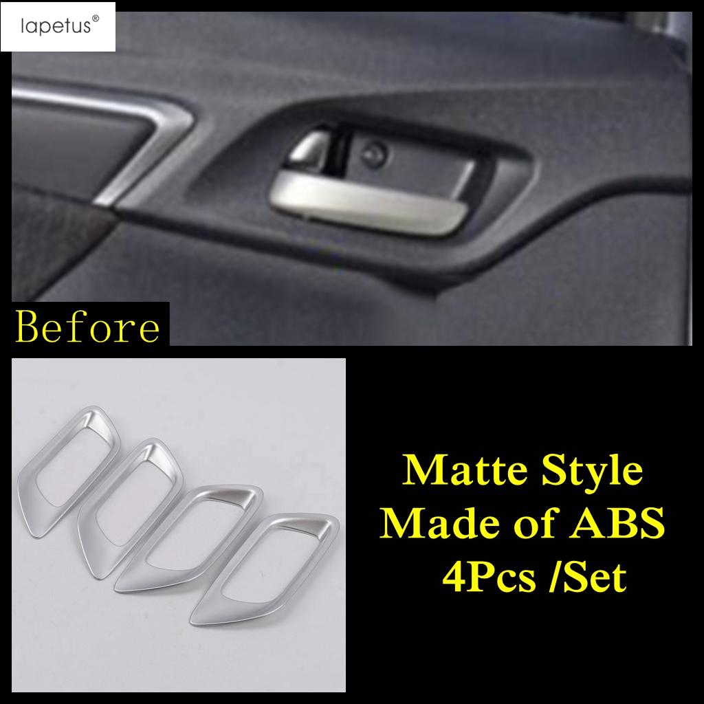 Dashboard Air AC Outlet Vent Frame / Window Lift / Gear Shift Cover Trim ABS Interior Accessories For Honda FIT Jazz 2014 -