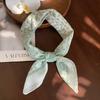 New retro cotton and linen hair band, silk scarf, small square scarf, women's thin scarf, decorative neckerchief and headscarf
