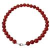 2024 High-End Natural Red Agate Clavicle Choker Necklace for Women: New Chinese National Style Accessory