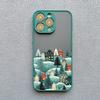 Snow falls forest Landscape Phone case For iPhone 16 15 14 13 12 11 Pro Max Mini X XR XS 15 7 8 Plus Shockproof Protection Cover