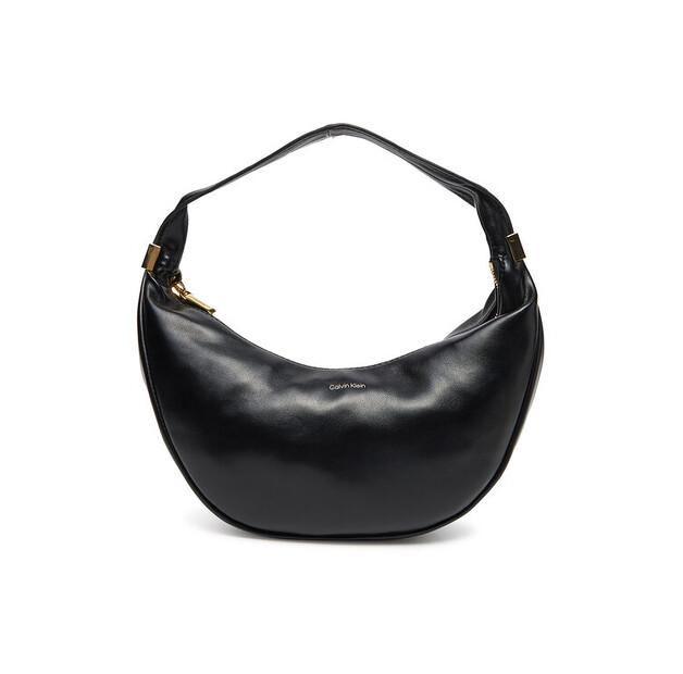 Bag Calvin Klein Calvin Klein Pinched Soft Crescent Sm LV04F3010G Black
