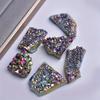Natural Mineral Crystal Rose Quartz Cat Claw Carving Creative Ornament Special Gift Jewelry Decoration