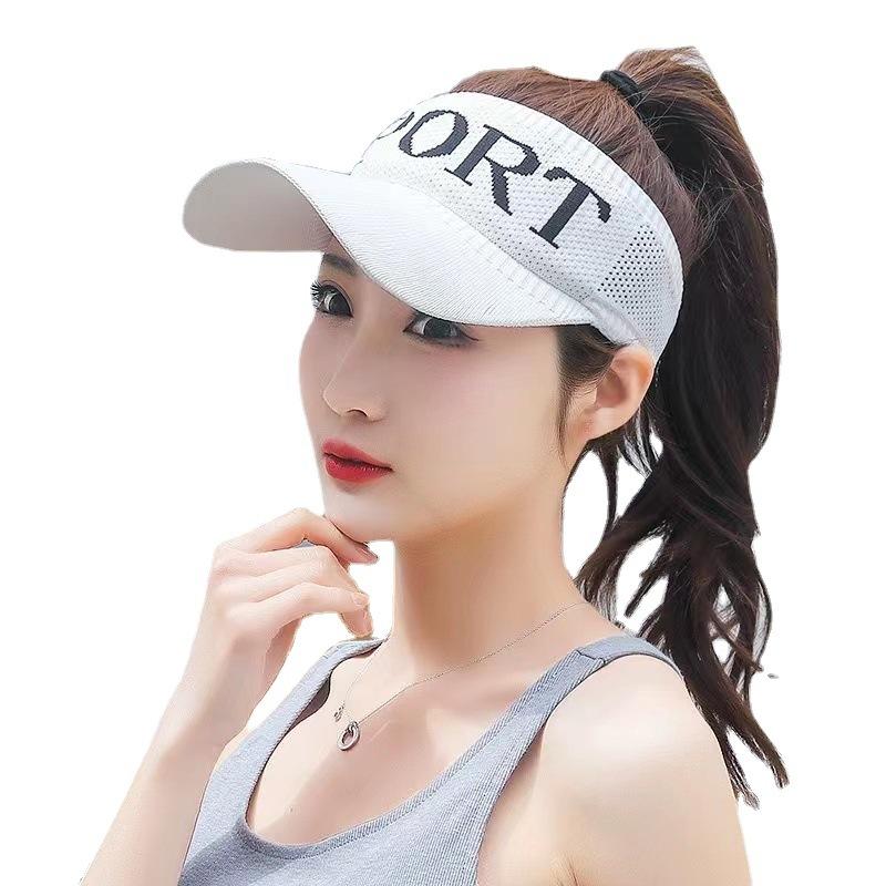 Open-top Hat for Spring and Summer, Women's Trendy Sun Protection Hat, Outdoor Sports Sun Hat, Baseball Cap, Sunshade Hat, Casual and Breathable