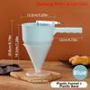 with Stand Handle Batter Dispenser Adjustable Cooking Funnel  Dessert Making