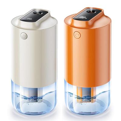 Luftbefeuchter für Schlafzimmer Auto-Luftbefeuchter Batteriebetriebener Luftbefeuchter mit zwei Modi Kompakter Kleiner Raum-Luftbefeuchter Schreibtisch