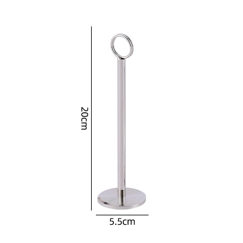 Vertical Seat Number Holder for Wedding Buffet Display