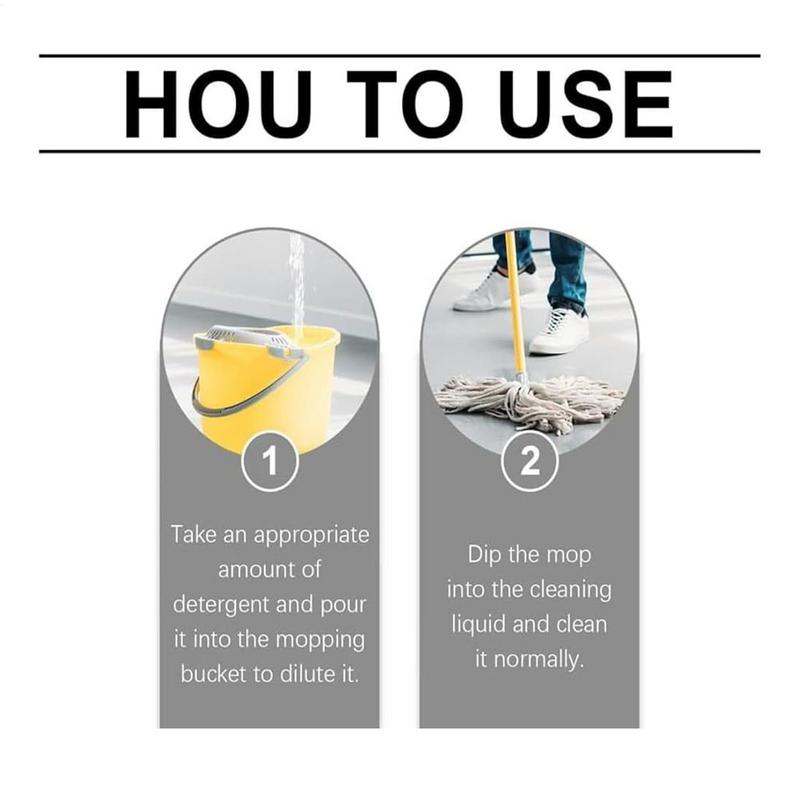 All Purpose Cleaner 120ml Highly Scented Cleaning Liquid for Floor Household Supplies Mop Soap for Home Kitchen Countertop