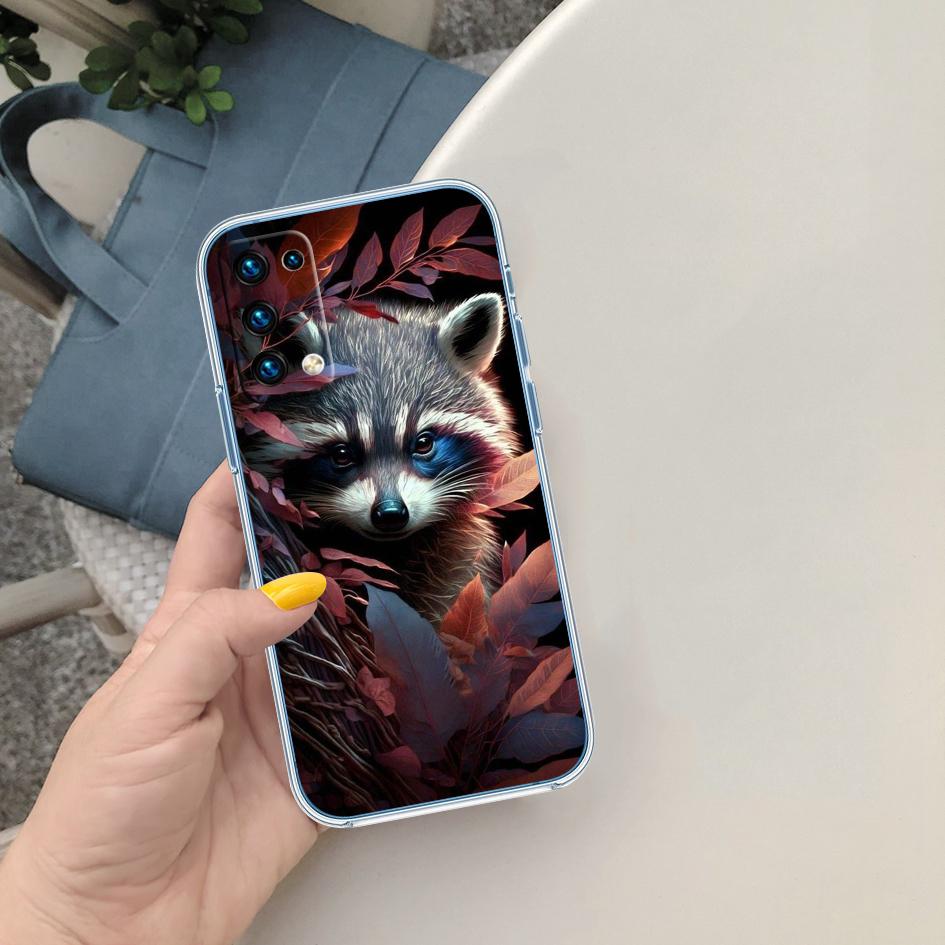 QT18 fox funny foxs lovely cute New High-End Phone Case for Samsung Galaxy A04 A04S A05 A05S A14 A23 A34 A54 M23 M52 M53 A55 A35