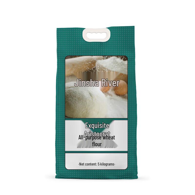 Jinshahe Premium Noble High-Gluten Multi-Purpose Wheat Flour 5kg