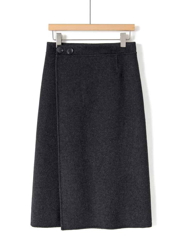 Podzim/Zima 100% Vlna Středně Dlouhá Flanelová Pouzdrová Sukně