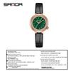 Sanda Women's Diamond-Studded Quartz Watch: Fashionable, Light Luxury, Versatile Steel Band 