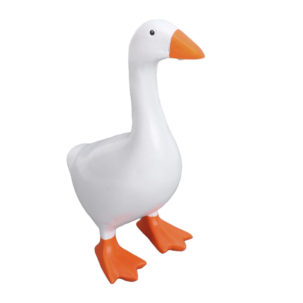 Resin Duck Statue Cute Practical Magnetic Duck Key Holder for Home Entryway Decor Keys Storage