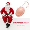 Falešné břicho Falešné břicho Santa Claus Cosplay šaty Falešné těhotné břicho nafukovací břicho Halloween