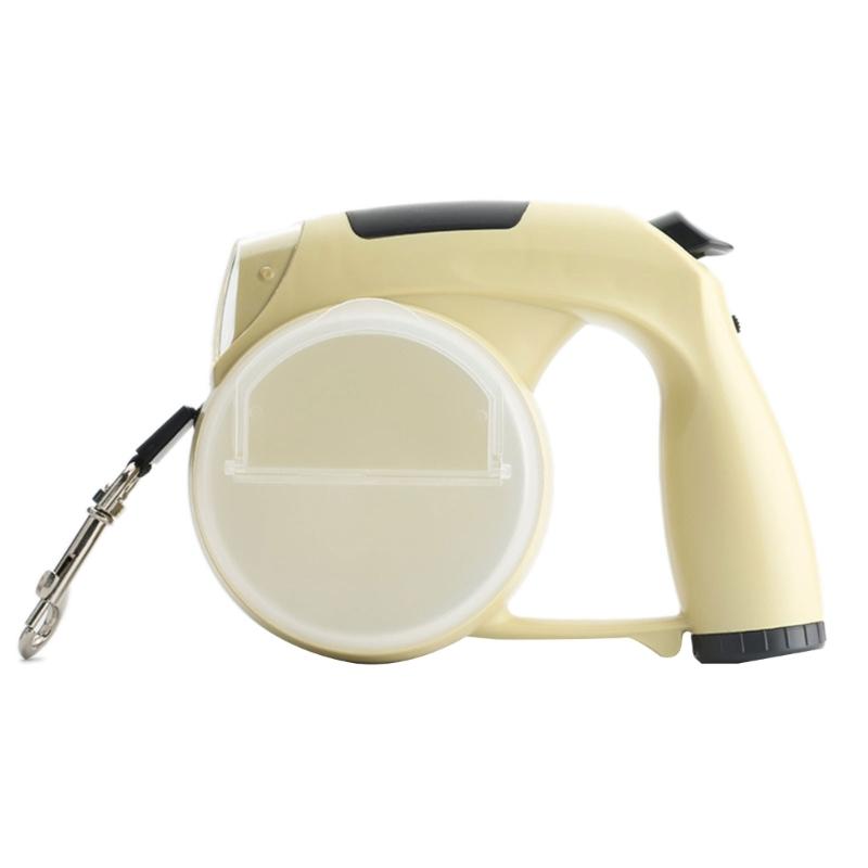 Retractable Dogs Leash 13 Feet Pet Walking Leash with Light, Bags Holder Water Cups for Small Breeds Dogs Soft Wholesale