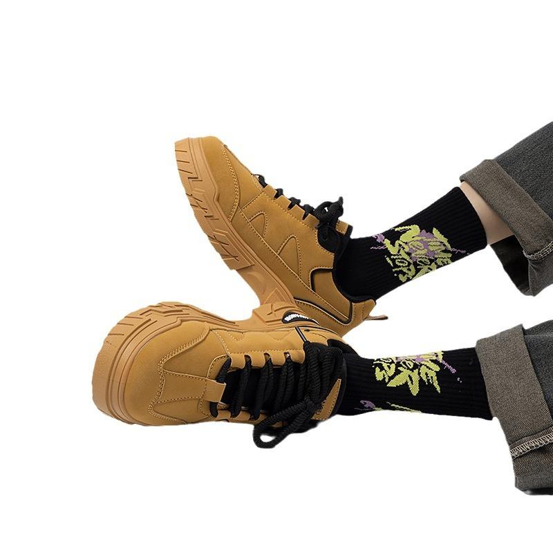 Globale vielseitige lässige Board-Schuhe Sommer neue Herrenschuhe Plateau Martin-Stiefel Retro Outdoor Wanderschuhe ZHQ9079