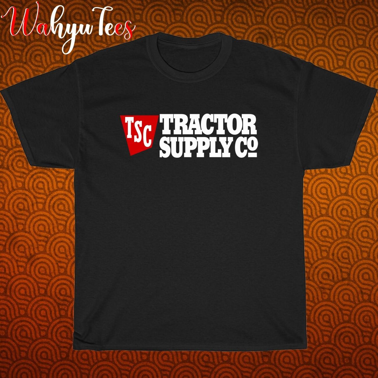 New Tractor Supply Compan Logo Black/Grey/Navy/White Size S-5XL Unisex T-Shirt L