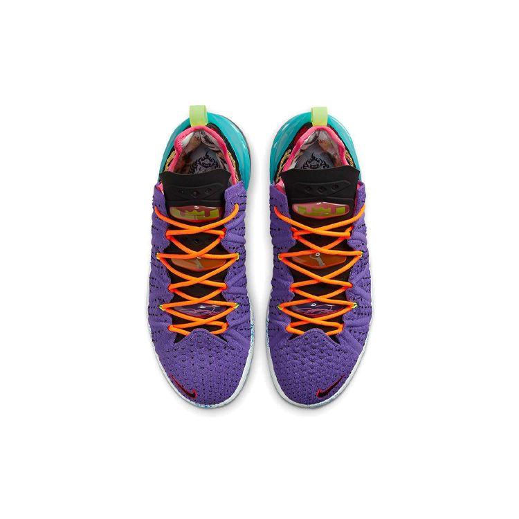 Nike LeBron 18 Best Of 1018 Men Sneakers Purple Psychic-Purple Multi-Colour DM2813-500