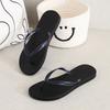 Fashion Home Flip Flops Open Toe On Beach Flat Shoes for Women Outside Sandals House Woman Slippers Clear Black Slides Eva Sale 39 G Pvc