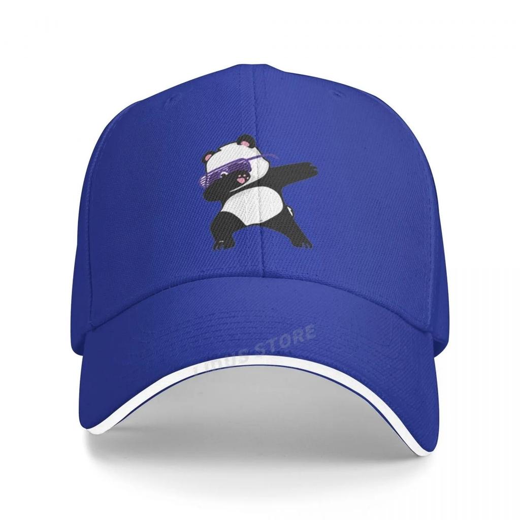 Summer New Cool Men Dancing Panda Baseball Cap Fashion Funny Print The Dabbing Panda Dad Hat Unisex Adjustable Snapback Hats
