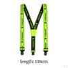 Wide Adjustable + Elastic Suspenders Y-