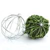 8cm Hanging Hay Ball Feeder Stainless Steel Small Animal Grass Holder Cage for Rabbits Guinea Pigs Hamsters Chinchillas