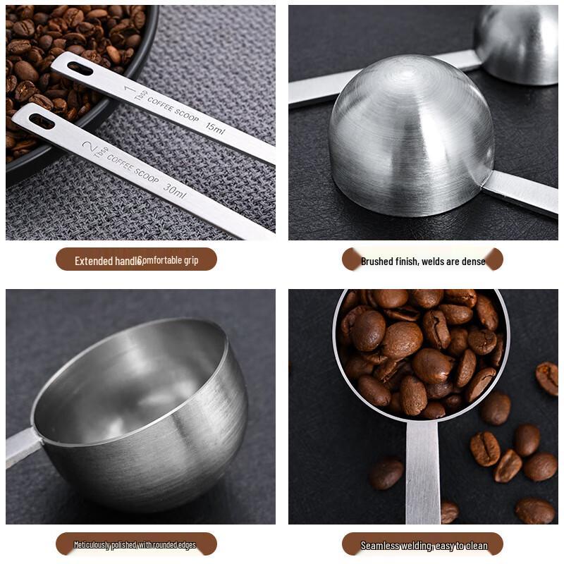 Kaffeemesslöffel aus Edelstahl