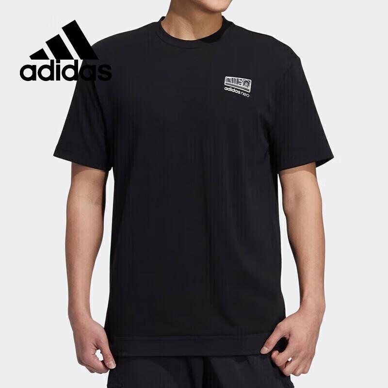 Adidas NEO Men s Short Sleeve Crewneck T-Shirt H45162 S