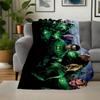 Green Lantern Corps: Guardians of the UniverseBlanket Flannel Throw Blanket for Sofa, Bed, Travel, Camping, Office, Couch, Chair