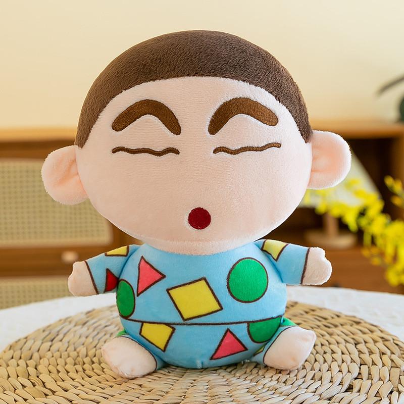 Almofada de Pelúcia Adorável de Desenho Animado de Menino Para Presente de Aniversário de Crianças Brinquedo Macio de Pelúcia