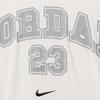 Jordan Marke MJ MVP SS25 Rundhals Mode Weich Vielseitig Kurzarm T-Shirt Unisex Oberteile Weiß IB7524-100