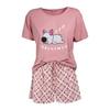 Keanu Womens/Ladies Current Mood Dog Short-Sleeved Short Pyjama Set