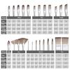 ARTIFY Paintbrush Set, Oil Painting, Watercolor, Acrylic, Gouache Brushes, Watercolor Brushes, Oil Painting Brushes, 24-Piece Set, Expert Series, with