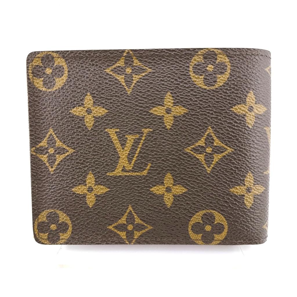 Louis Vuitton Monogramm Portemonnaie Florin Geldbörse Monogramm-Canvas M60026 Gebraucht
