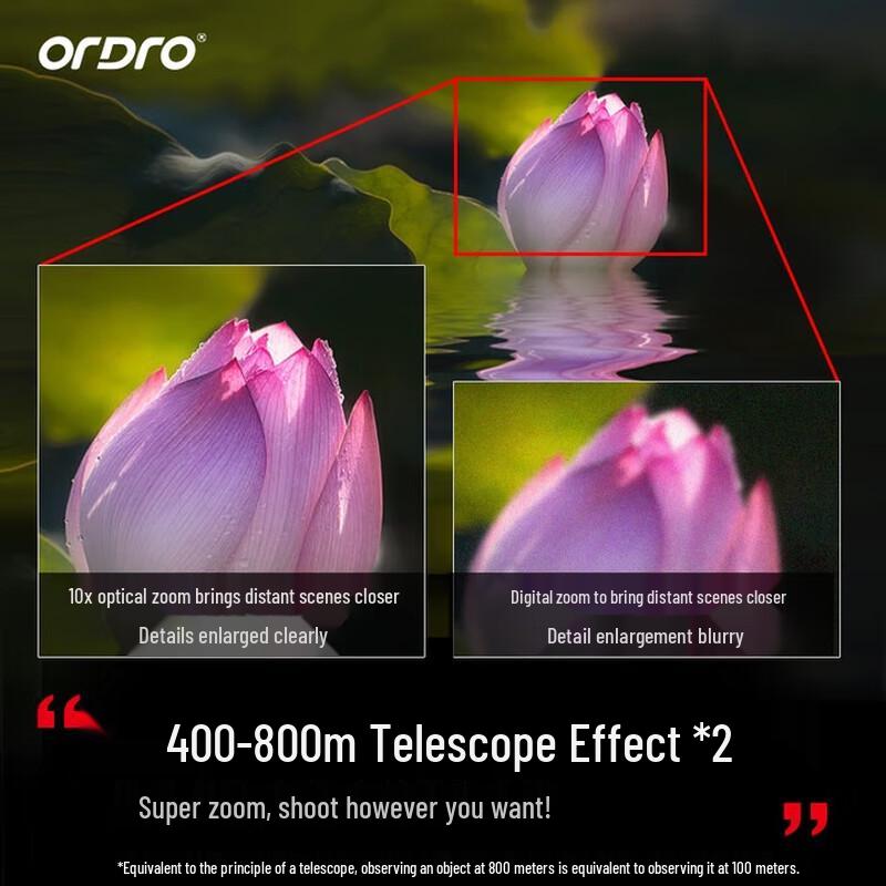 ORDRO Z82 HD Vlogging Camcorder (CN version)