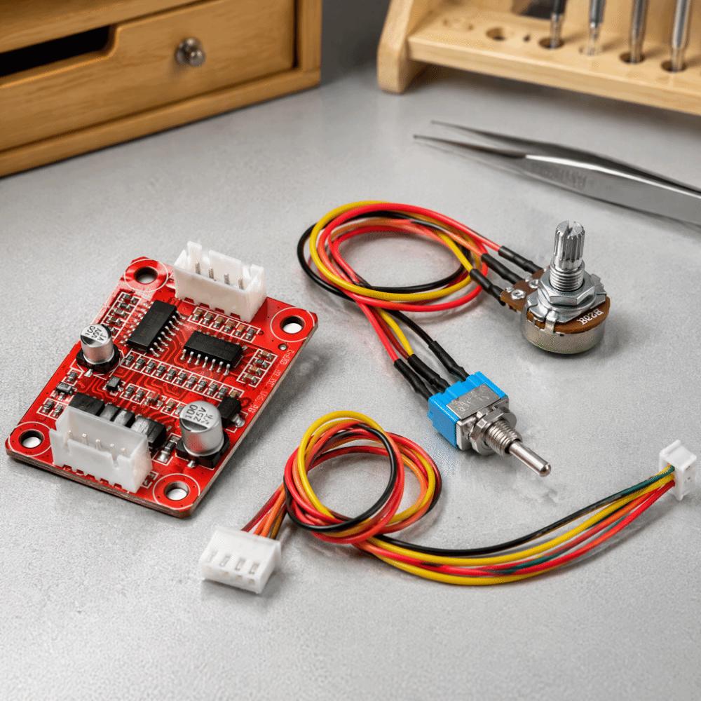 DC 7.5V-18V Brushless Motor Controller 30W Power Direction Control Module For DIY Projects