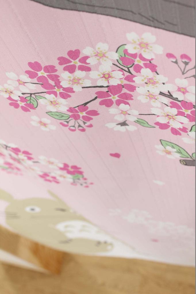 Narumikk Noren Sakura 85 X 150 Curtain, Totoro, Dance, Size Cm, 10-316