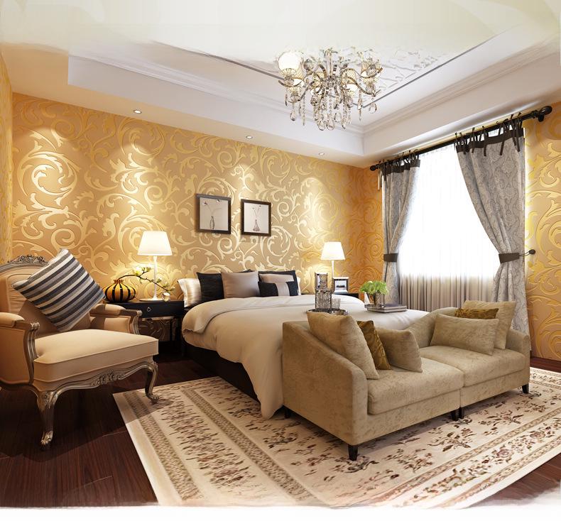 3D-Tapete mit Akanthusblättern in Silber – Vlies-Design für Schlafzimmer, Wohnzimmer und als Hintergrund für Fernseher und Sofa