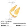 Retro Angel Wings Ring For Women Adjustable Open Ring Handmade Designer Jewelry Unisex Accessories Gift
