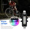 Luz trasera LED universal para bicicleta, superbrillante, resistente al agua, recargable vía USB, instalación sencilla, linterna de seguridad para ciclismo trasero de bicicleta