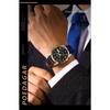 POEDAGAR New Fashionable Trendy Youth Leisure Simple Luxury Men's Watch Waterproof Luminous Calendar Quartz Watch