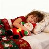 Yousheng Glowing Santa Claus Plush Toy with Breathing And Music Soothing Sleep Aid for Babies Kids Soft Stuffed Animal Doll