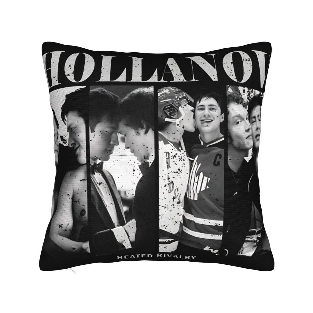 Warmes Schlafzimmer Hudson Williams Connor Storrie Rozanov Beheizte Rivalität Kissenbezüge Merch Kissenbezüge Quadratisch Multi-Größe