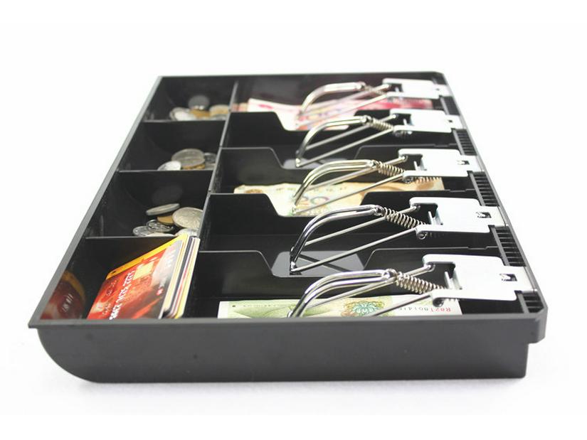 Five-Grid Cash Register Drawer and Money Tray