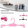 10pcs Widened Coat Hanger Thickened Non-Slip Bra Clothes Support Rack Smooth Exterior No Burr Suitable For Underwear Store