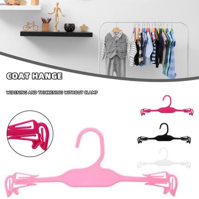 10pcs Widened Coat Hanger Thickened Non-Slip Bra Clothes Support Rack Smooth Exterior No Burr Suitable For Underwear Store