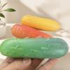 Sound Crispy Carrot Squeeze Toys Wax Coating Realistic Cucumber Pinch  Office Desk Toy