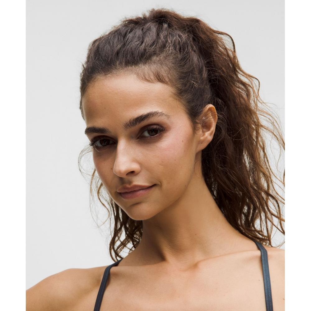 Lululemon Flow Y BrA Nulu  Light Support  A C Cups Midnight hAze Mini blACk Multi