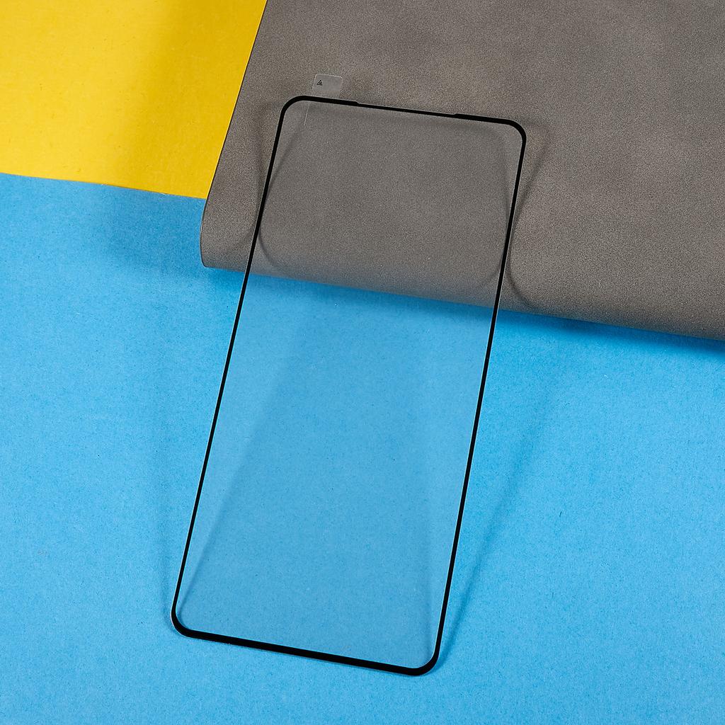 For Motorola Moto G62 5G Silk Printing Full Glue Tempered Glass Film,Anti-explosion HD Clear Full Screen Protector